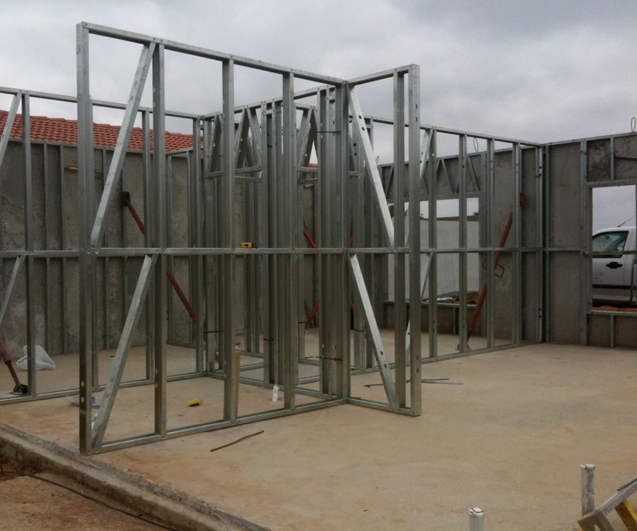 Wall Panels / Facades - SA Steel Frame Systems