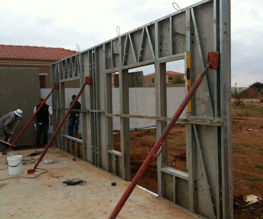 Wall Panels / Facades - SA Steel Frame Systems